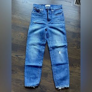 Madewell Classic Straight Jeans, Size 24